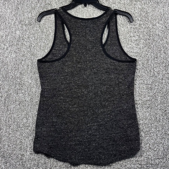 CAbi Glee Sweater Tank Set Cowl Neck Cropped Thumbholes Boho Marled Gray Women S - Picture 10 of 16